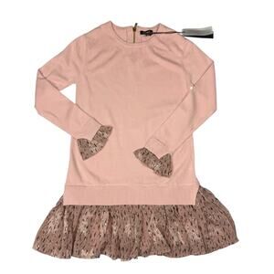 Imoga Knit Dress with Ruffle Hem